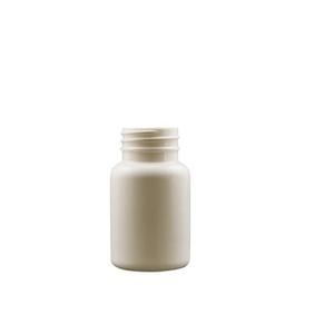 capsules en plastique de médecine de bouche large en plastique opaque blanche d'ANIMAL FAMILIER du HDPE 15cc-300cc